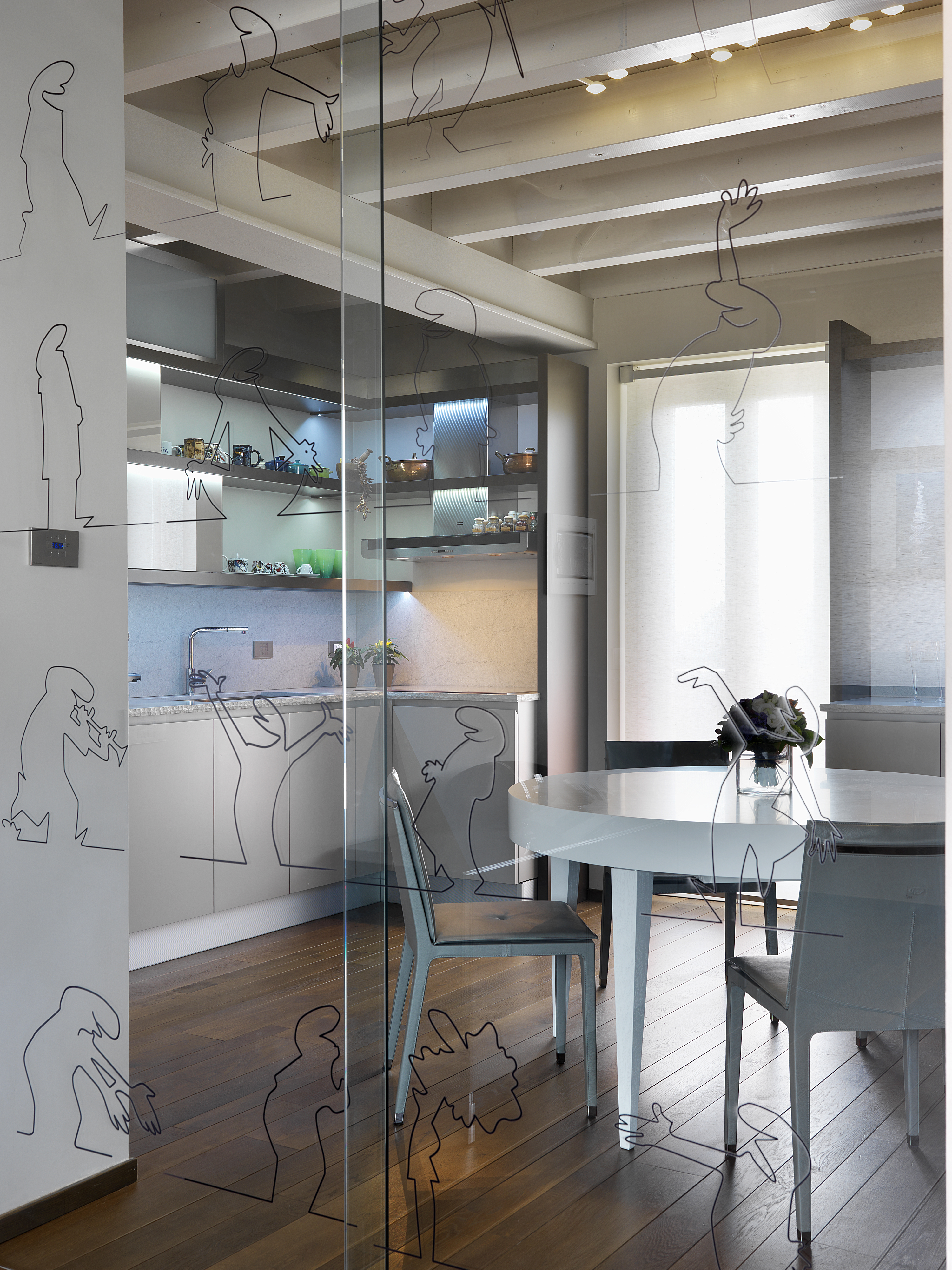 Gussago 豪华顶层公寓，Microdevice 智能家居系统打造舒适安全环境-4