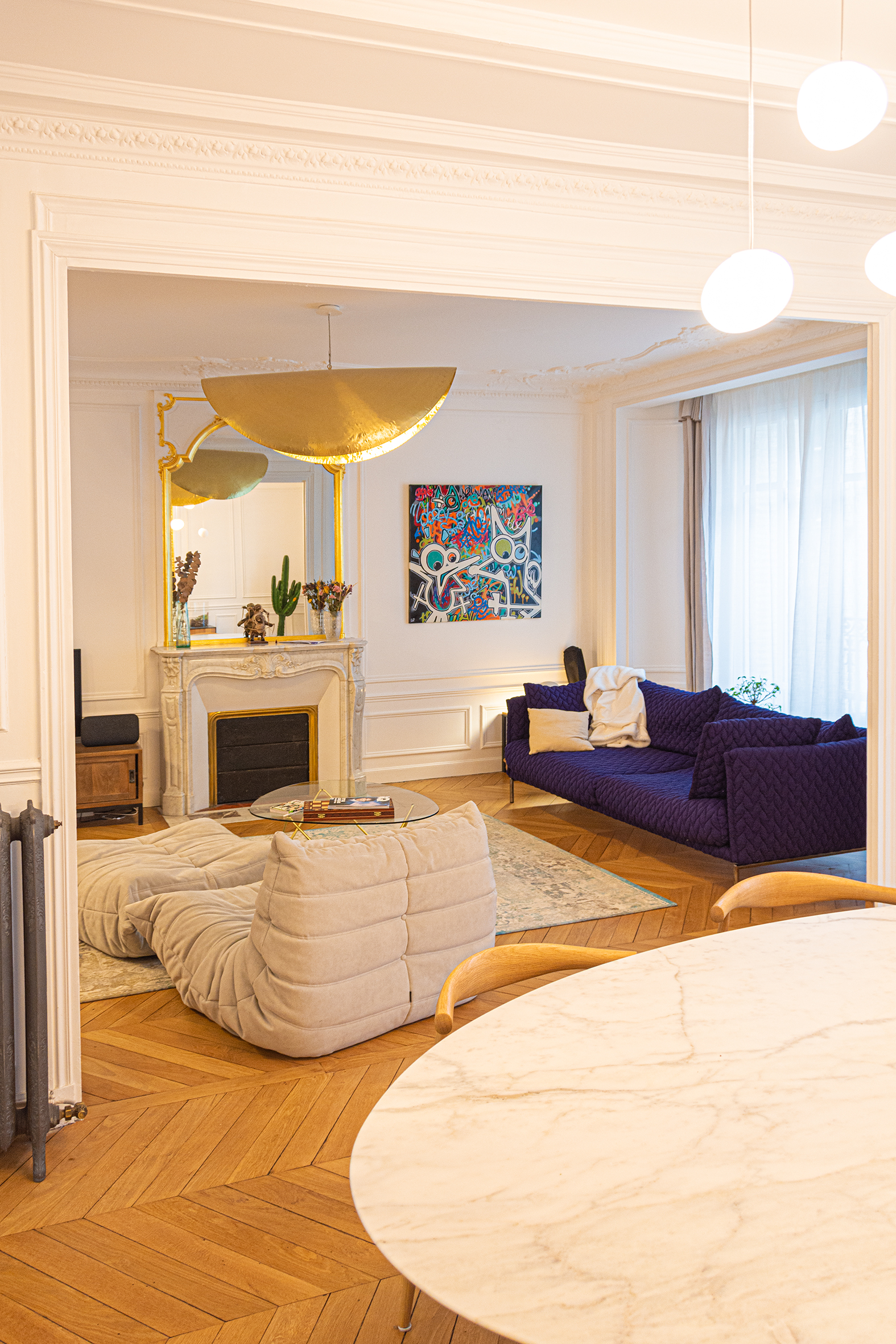 巴黎玛黑区公寓翻新丨法国巴黎-8