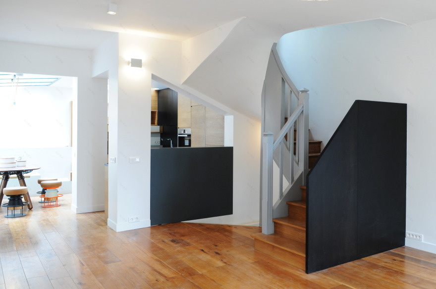 巴黎别墅蜕变,艺术装饰风格重生-12