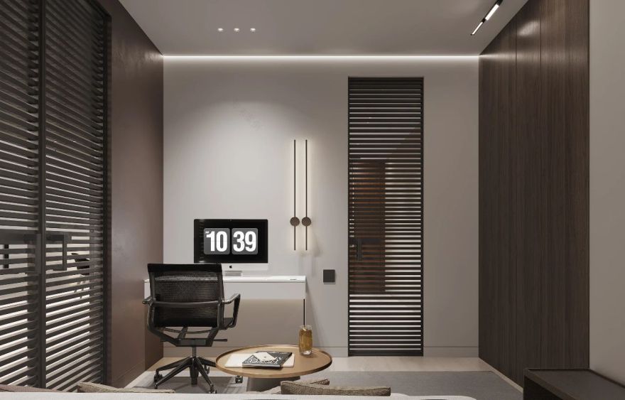 莫斯科顶层复式豪宅,现代风格演绎温馨高级生活-50