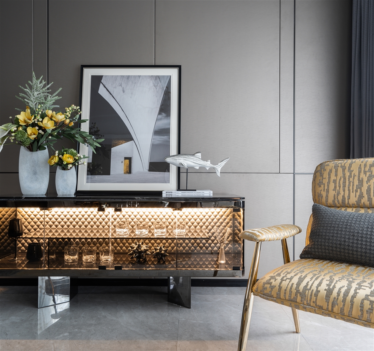 大家钱江雲山美庐洋房样板房 | 纳美学于生活，释艺术于意境-2