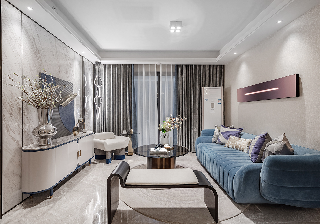 旭辉运河公元样板间A·B户型-35