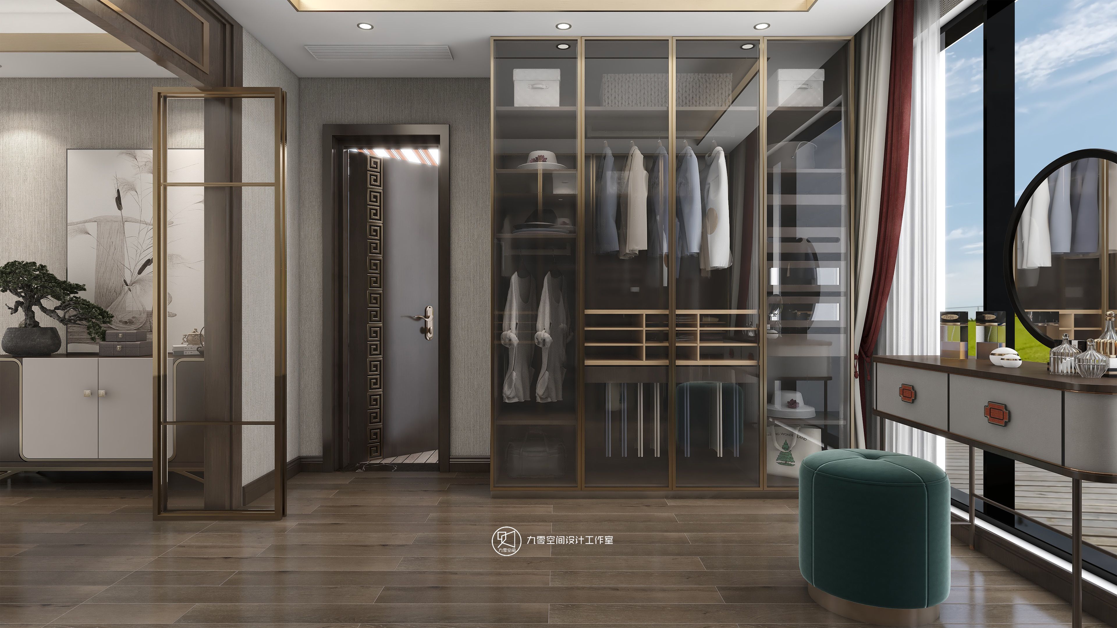 90空间《莫问归期》165平方新中式，回归安静，享受自然本身的恬静！-25