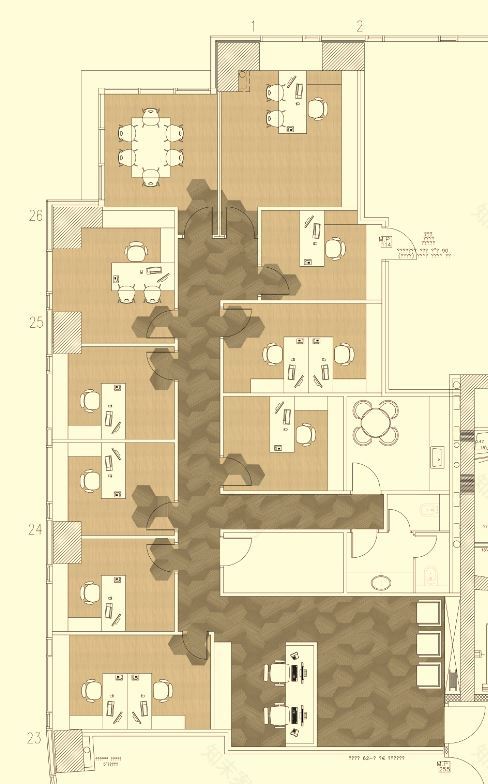 年轻现代的律师事务所办公室设计-16