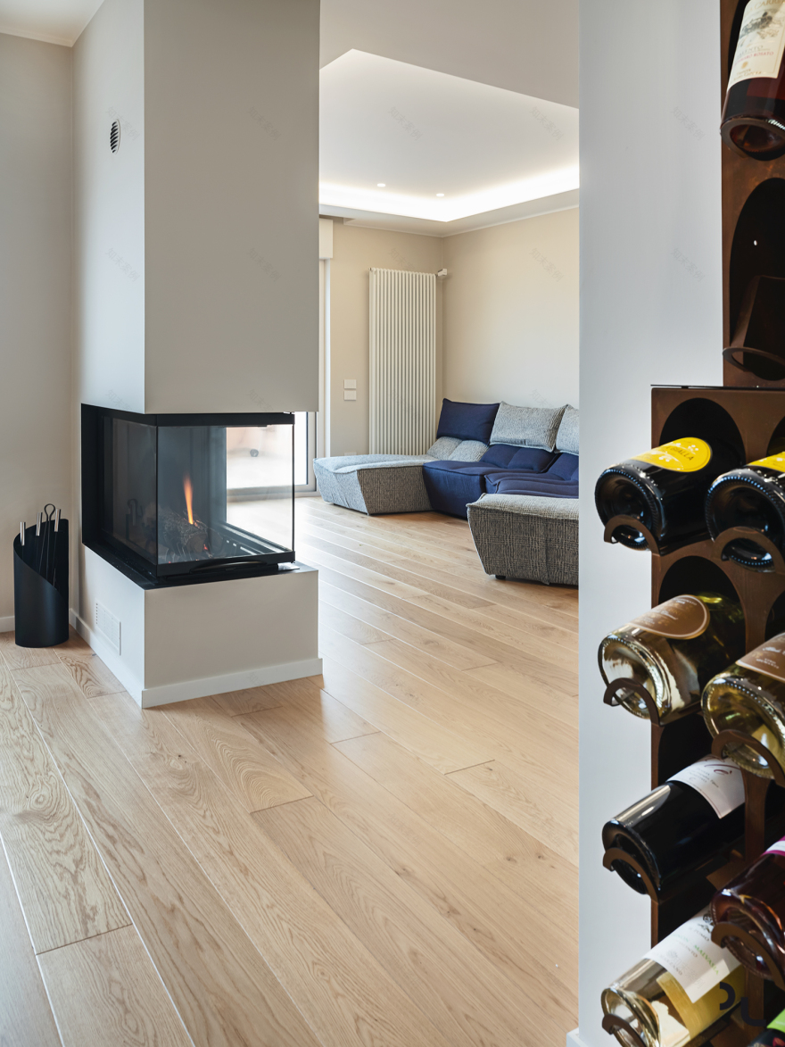 巴里城市气息 | 90 平米旧公寓的现代重生-6