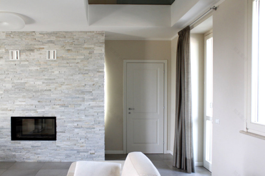 意式别墅设计 | 透明玻璃走廊展现空间穿透力-5