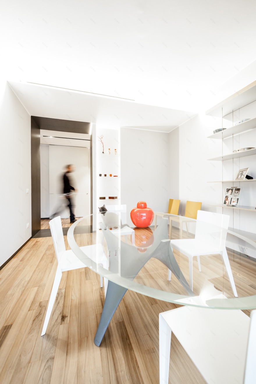 极简灰色公寓,展现几何之美-8