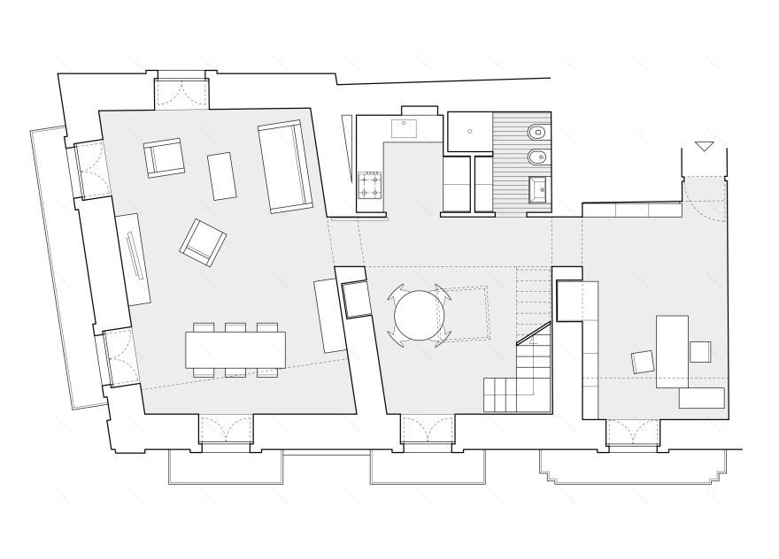 历史中心的小型豪华别墅改造-42