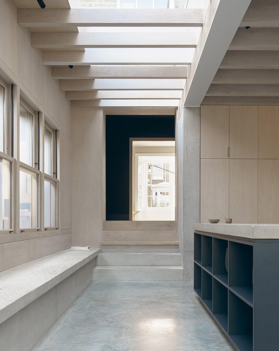 东伦敦 Hackney 区野兽派风格住宅室内改造丨南非东伦敦丨DGN Studio 事务所-66