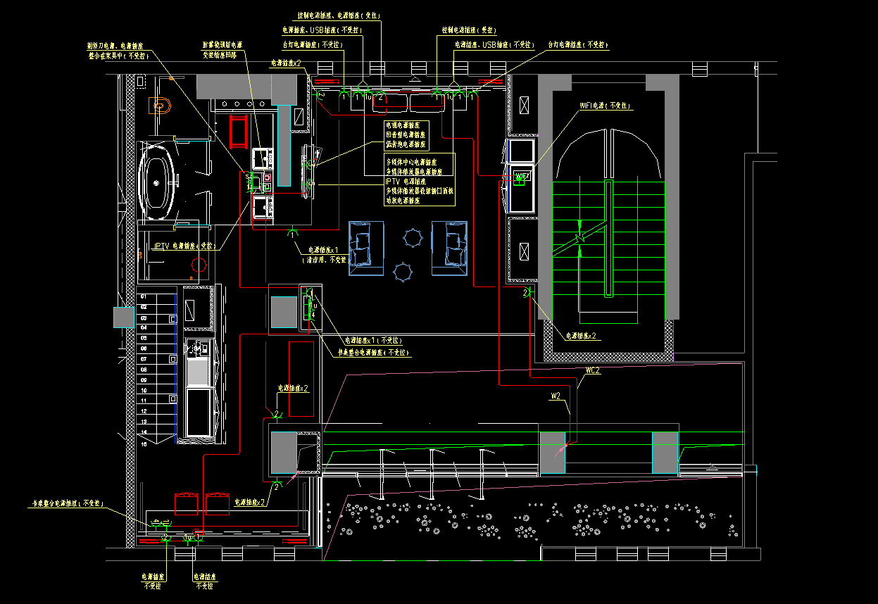 【英国Make Architects】成都博舍酒店丨CAD平面+建施CAD+电施+官摄+视频丨1.83G-32