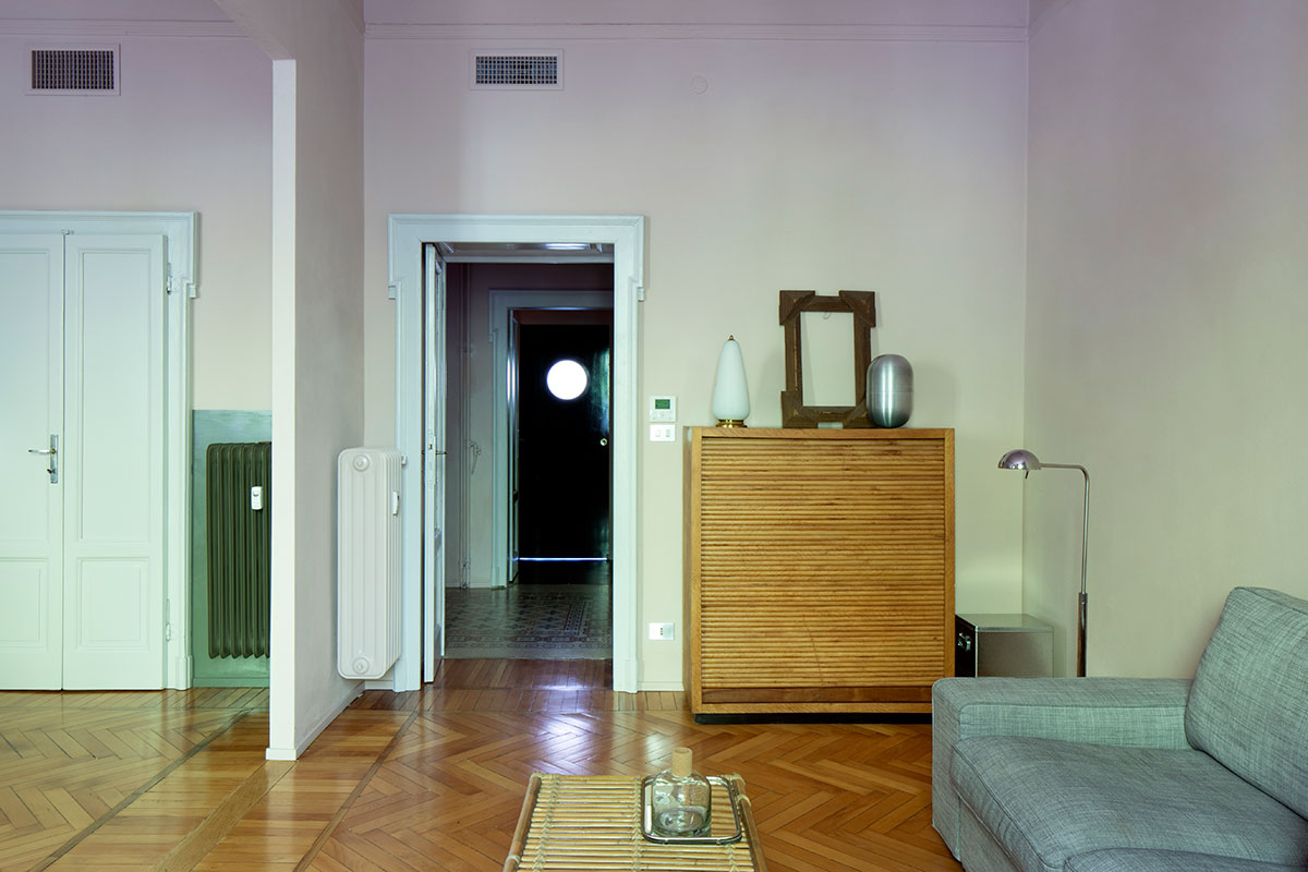米兰百年公寓的复古与现代交融-3