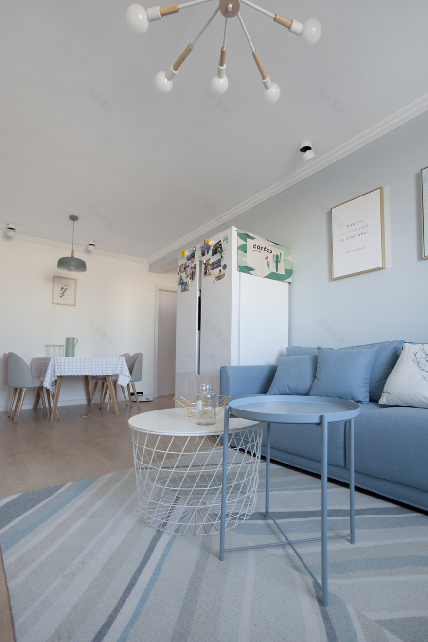 科技米粉的家 | 简约原木风,智能设备环绕-15