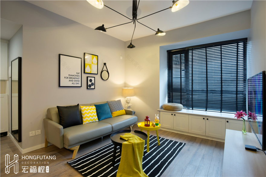 有限空间,无限生活——北欧风小户型设计案例-36