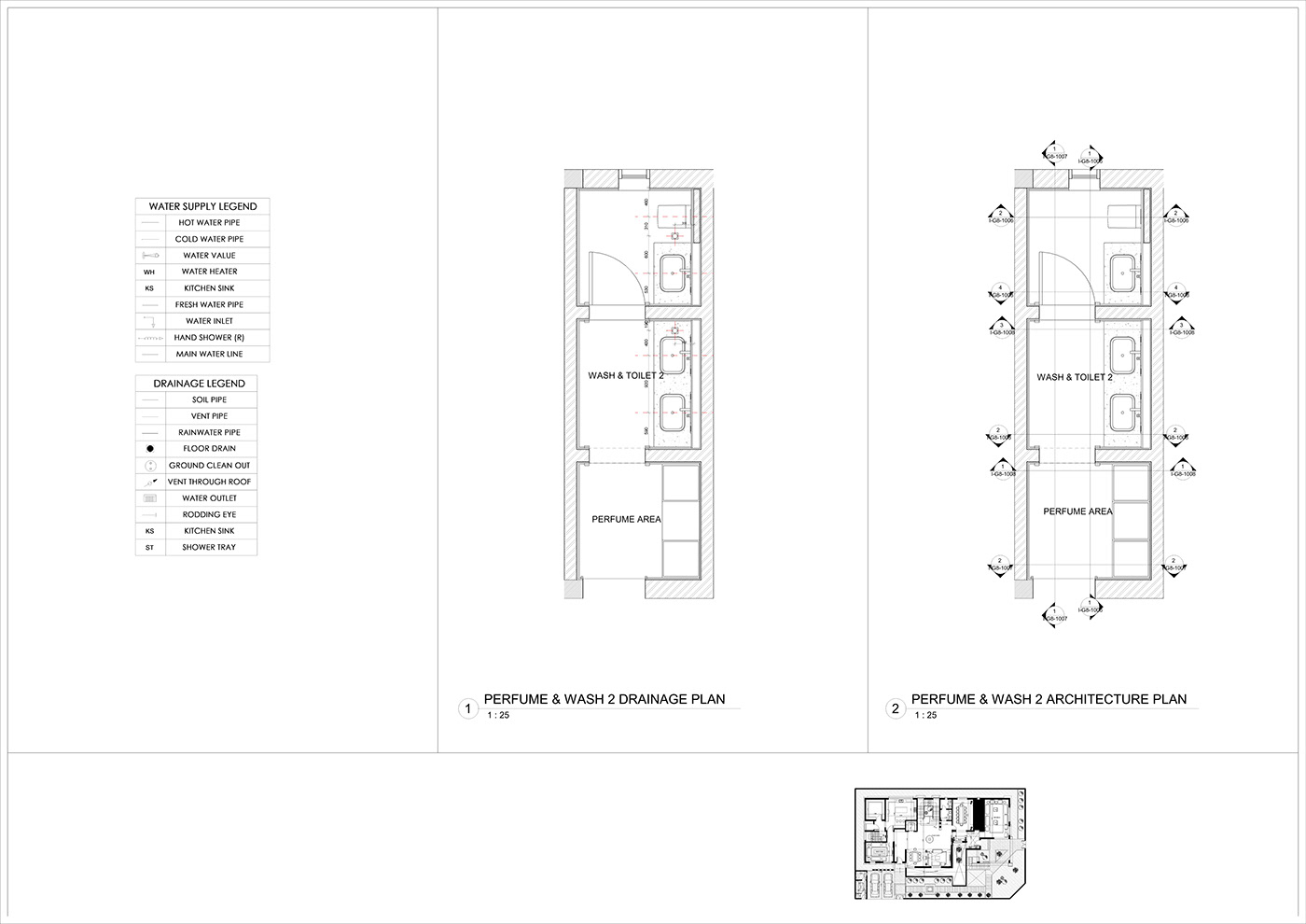 Youssef Tarek丨别墅丨Villa Interior Working Drawings-38