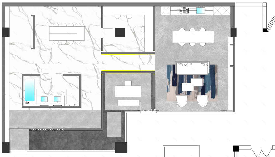 杭州陌上设计 | 光、线、面打造流动空间体验-8