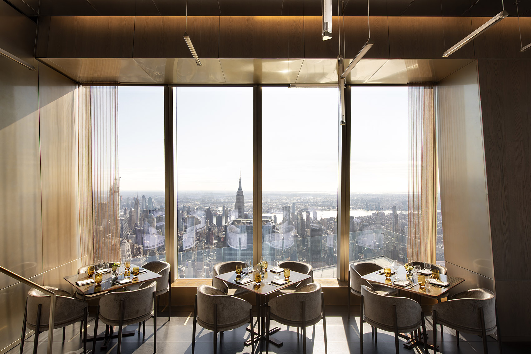 巅峰餐厅，纽约/俯瞰纽约一览无余的城市景观-45