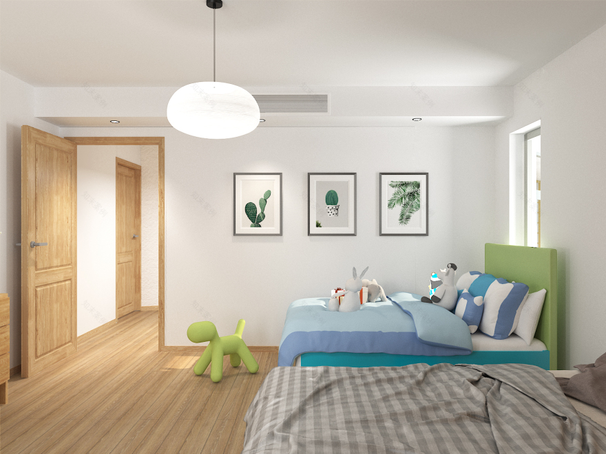 深圳新中式原木风格住宅设计-18