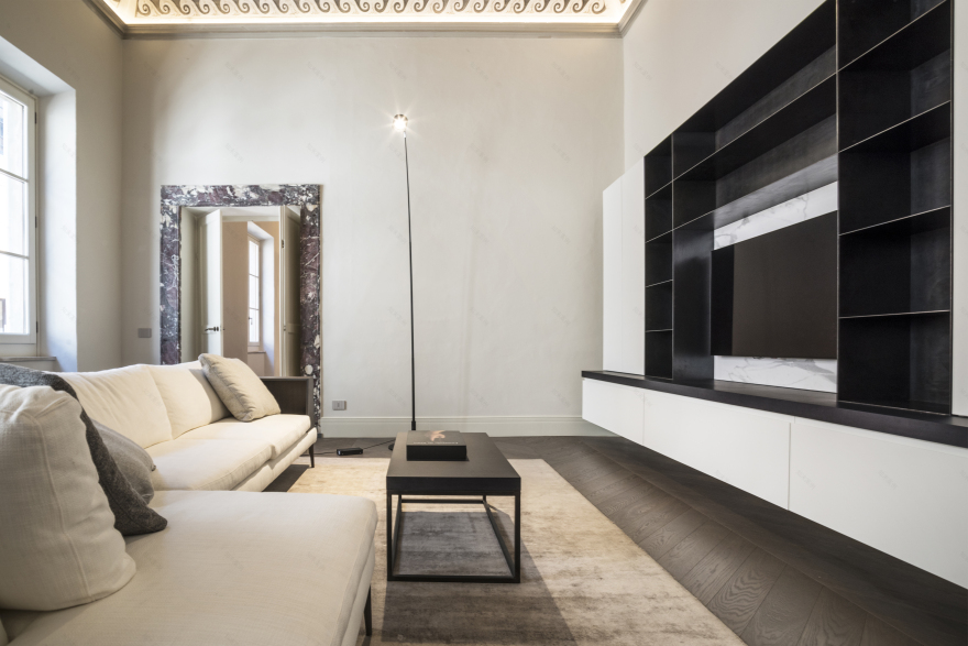 融合历史与现代的意大利古城公寓改造-9