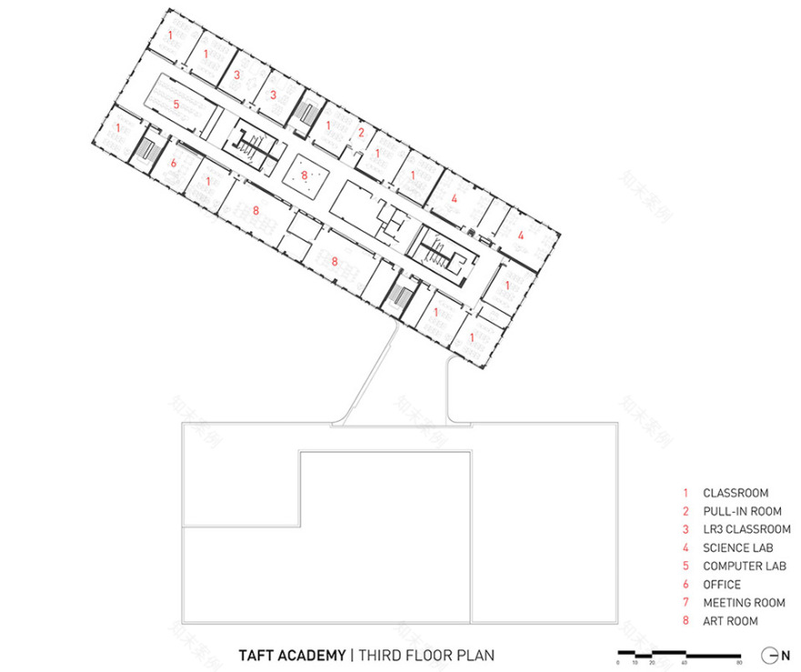 塔夫脱新生学院丨美国芝加哥丨STL architects事务所-40