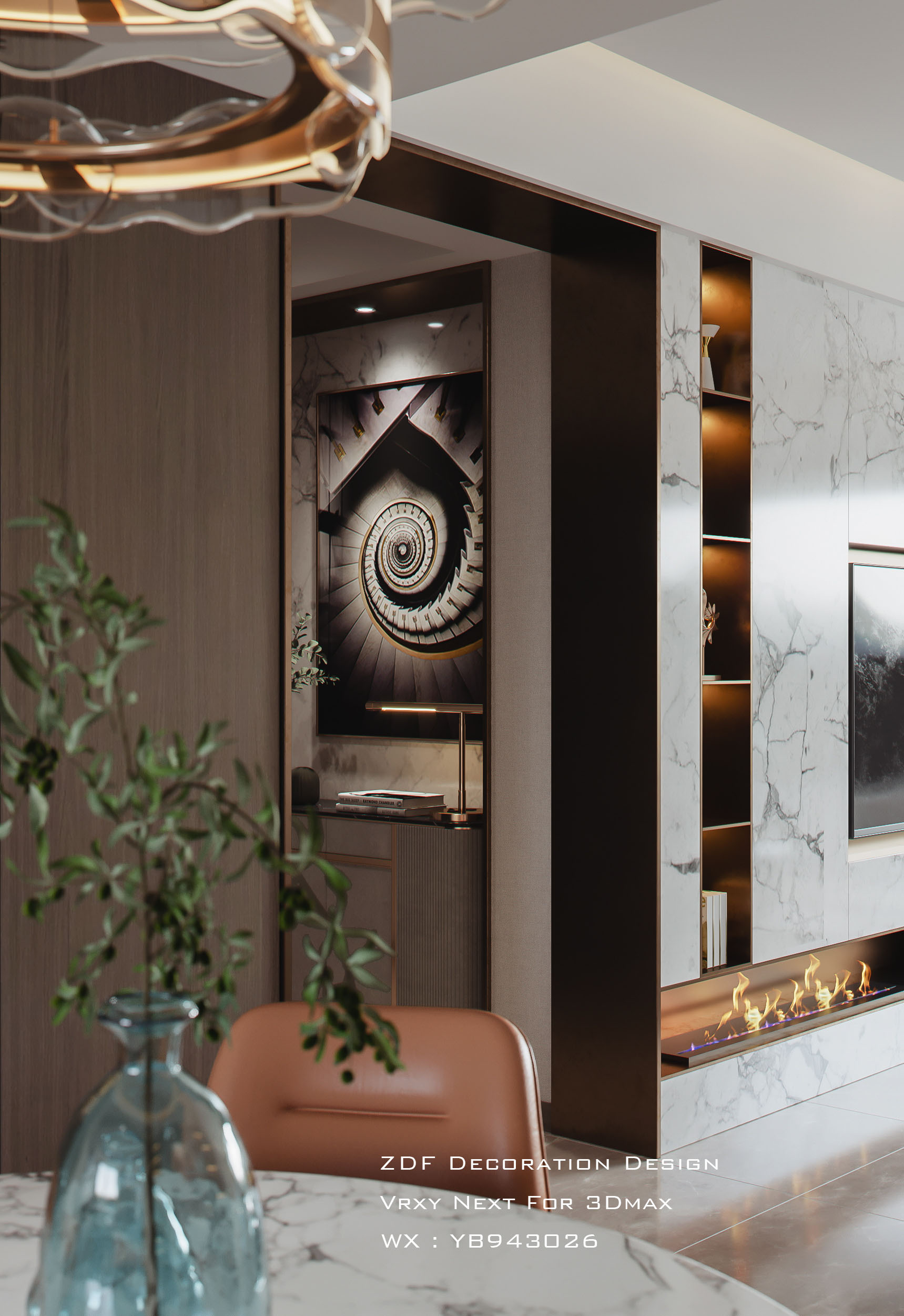 现代轻奢全案表现-12