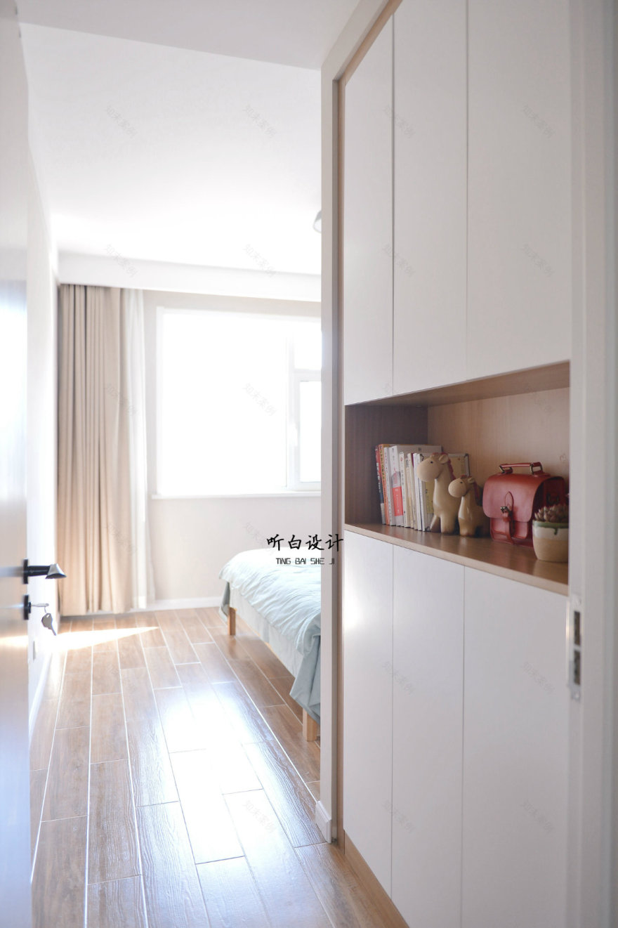 127 平日式混北欧婚房,储物充足、柯基空间足够-35