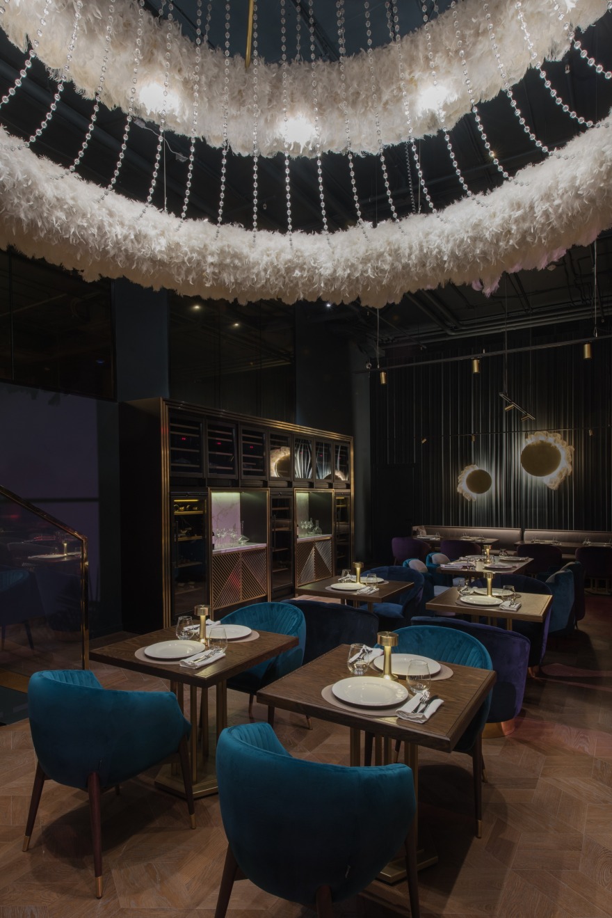 梦幻金碧 Gatsby 风格餐厅丨俄罗斯莫斯科丨ARCHPOINT bureau-10