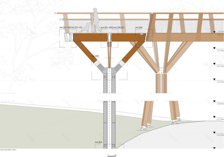 赛拉维斯公园树冠步道丨葡萄牙波尔图丨卡洛斯·卡斯塔涅拉建筑事务所-98