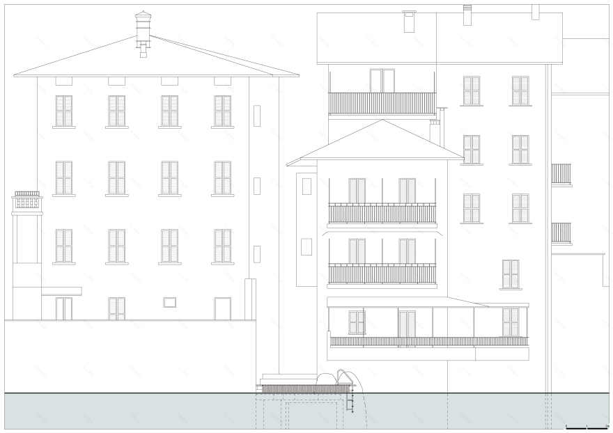 Brienno 湖畔公共空间再利用-17