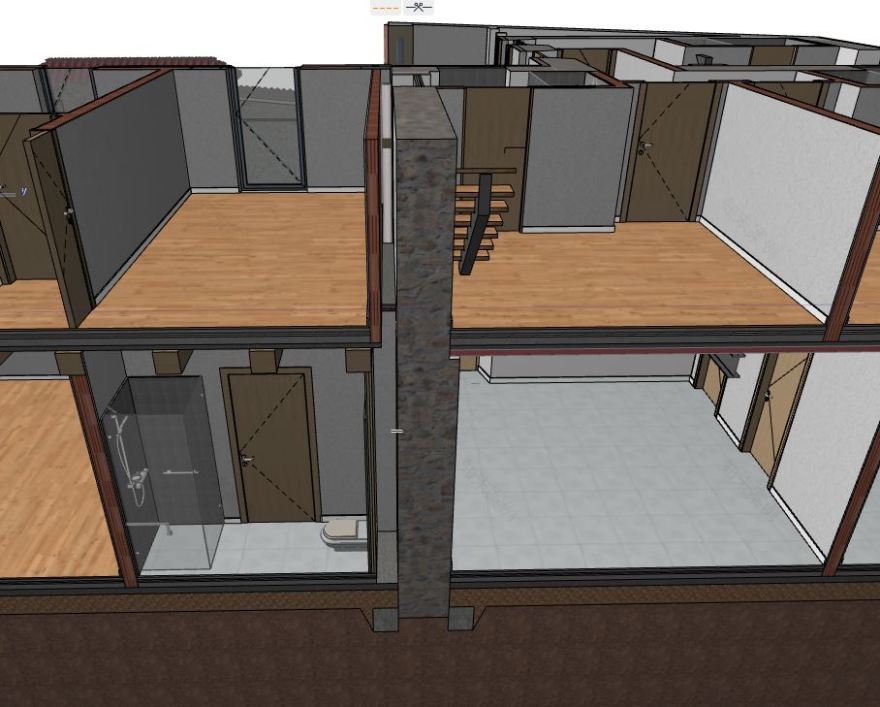 意大利 Miasino 住宅修复-16