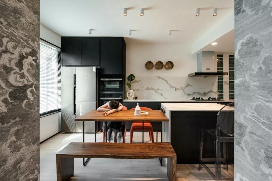 上海 110㎡公寓,古典与现代的完美融合-91