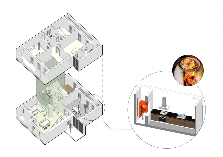 阿尔及利亚公寓建筑,传统文化与现代生活的融合-14