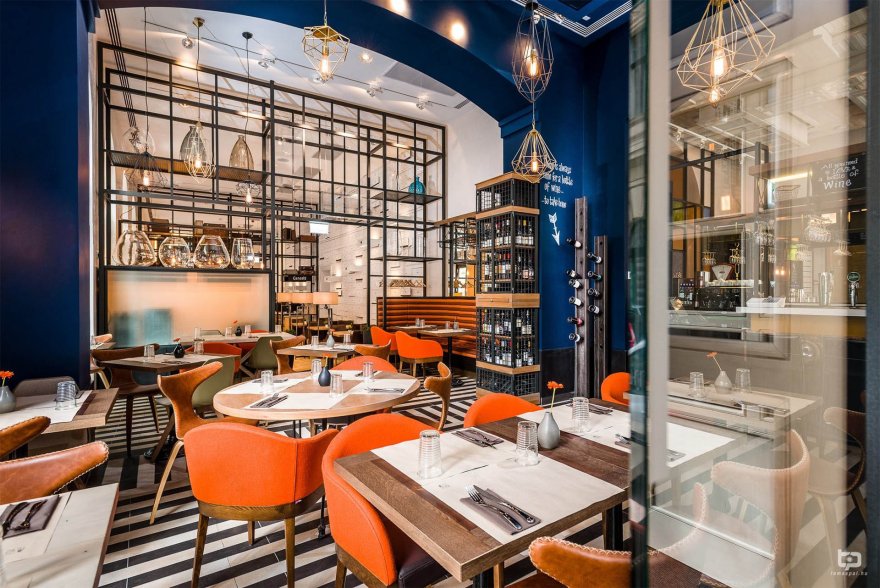 布达佩斯五星级酒店优雅餐饮空间丨匈牙利布达佩斯-0