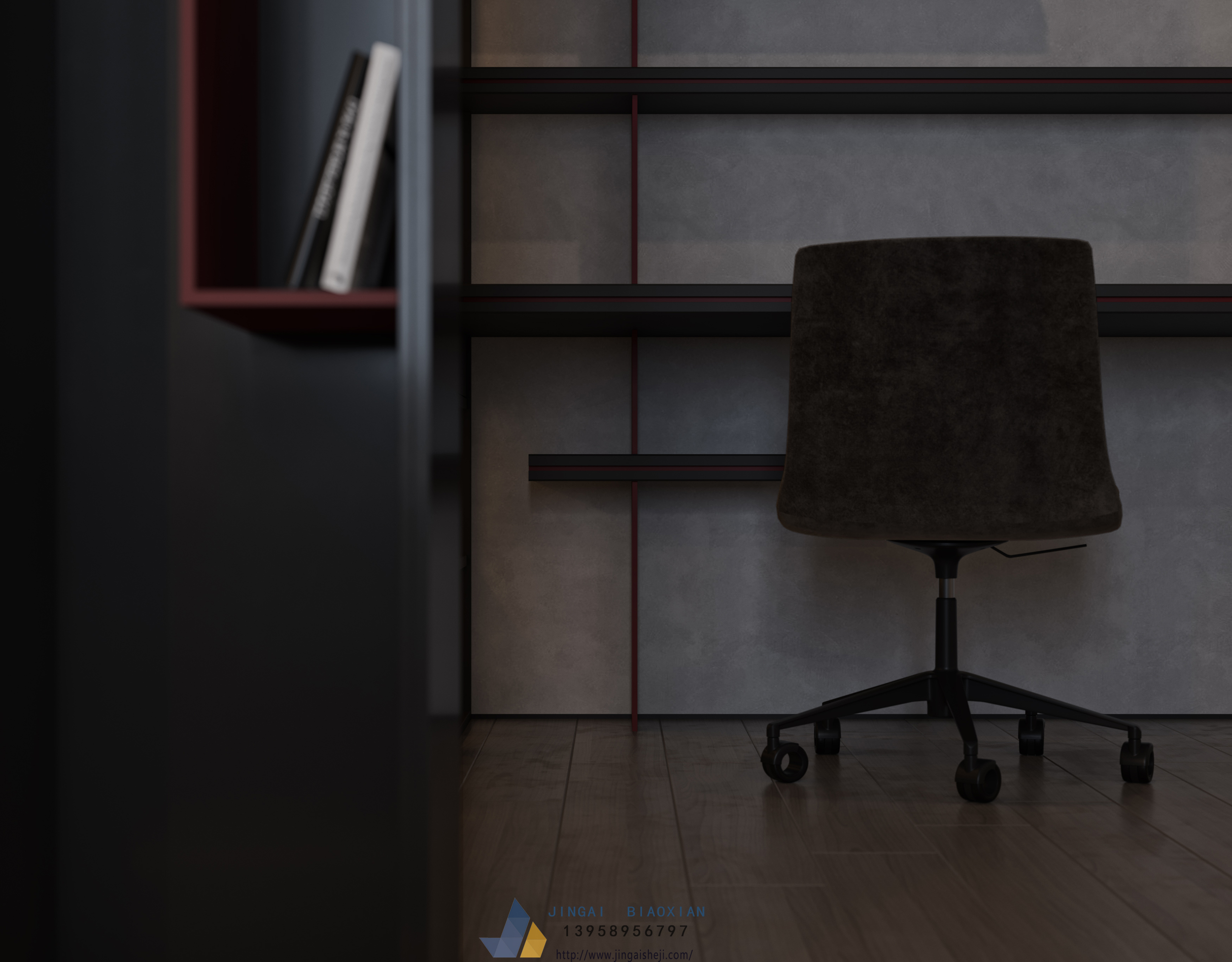 又一套极简暗黑风-3