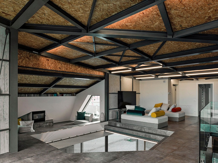 创意风暴中的仓库改造 | 意大利米兰金属木质建筑-5