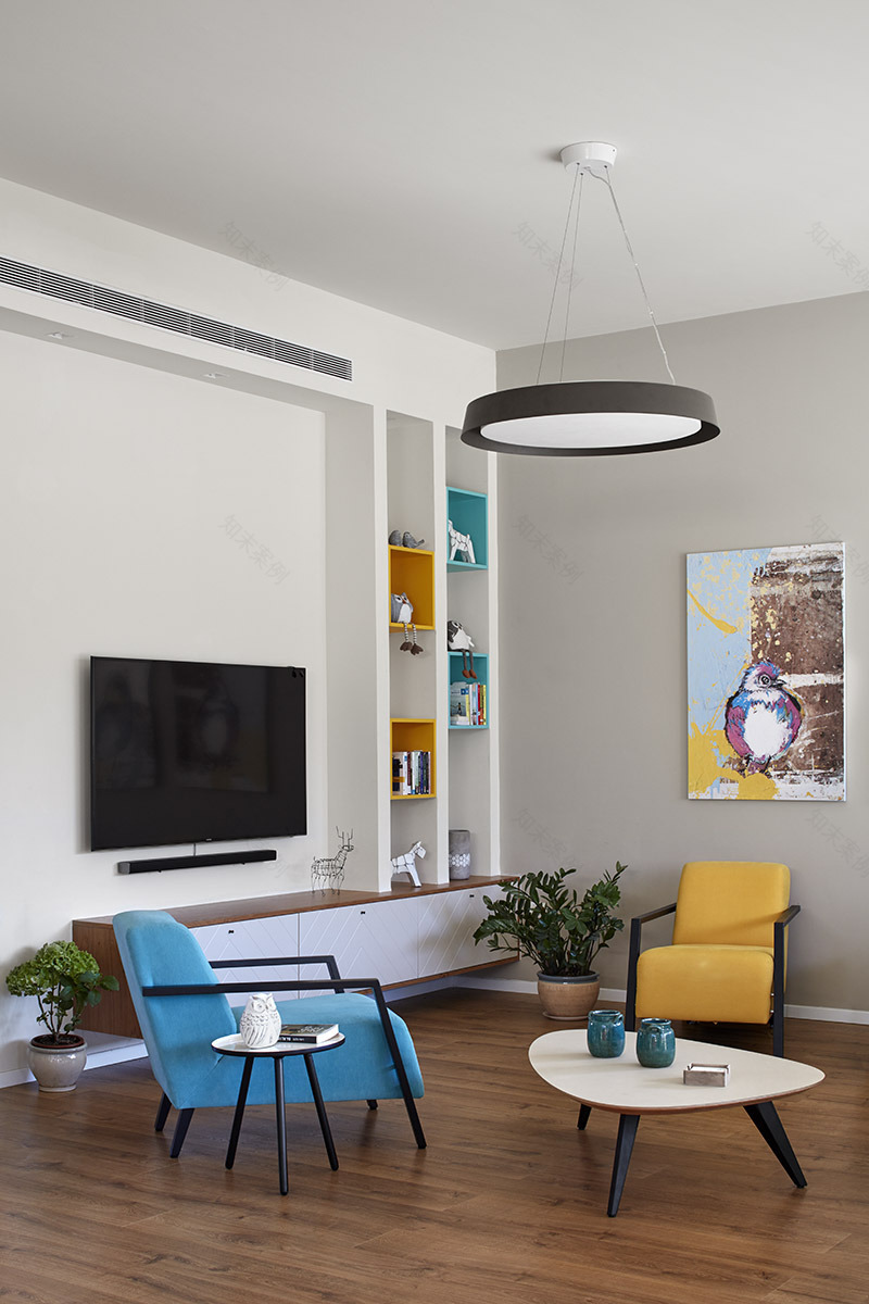 五彩斑斓的沙漠现代家园-6