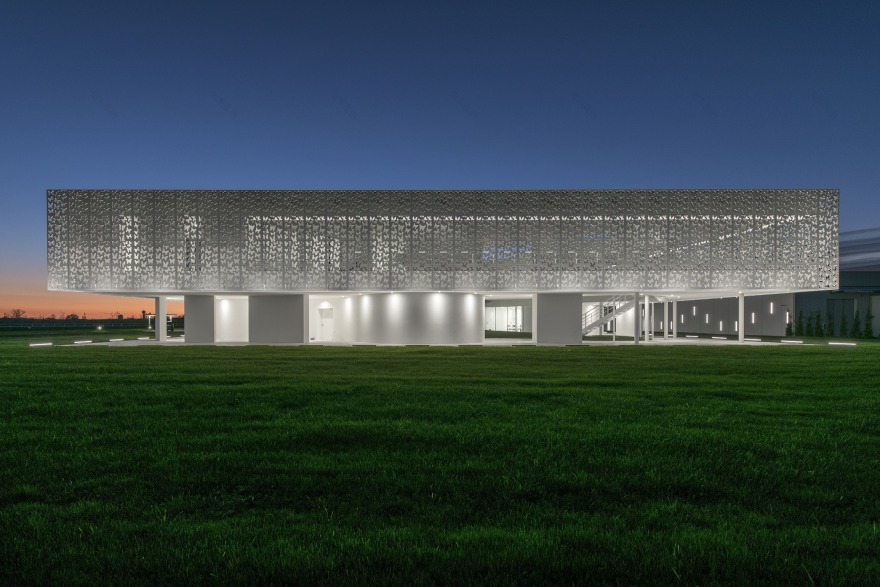 意式蝶舞·Omnicos 化妆品总部办公建筑-36