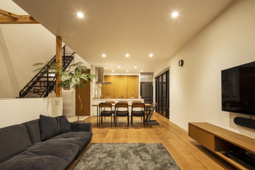 封闭外壳内的宽敞空间 别墅建筑 HouseI丨日本神奈川丨N.A.O. Naoki Kato-40