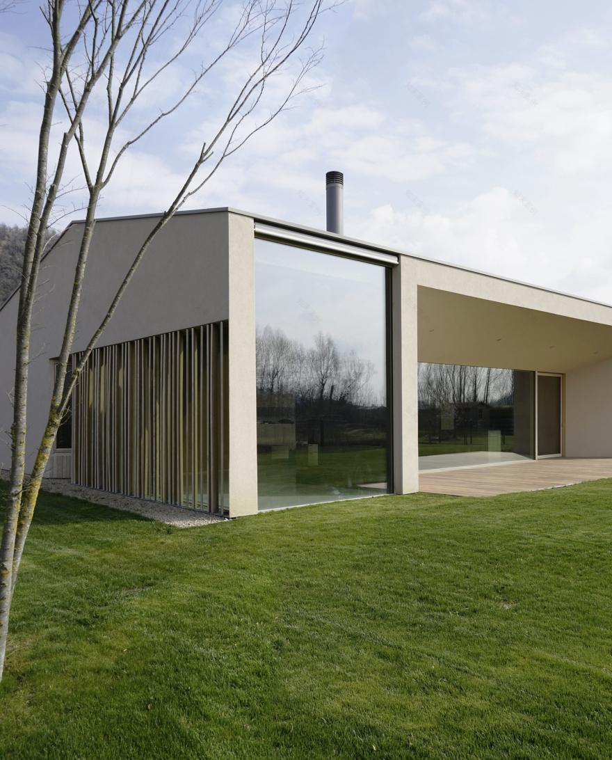 Casa ad un piano 别墅设计-2