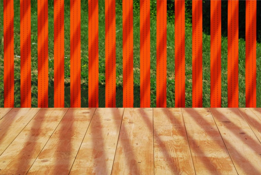 绿意盎然的多功能木质帐篷空间-0