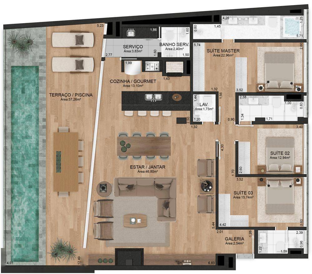 Capítulo 1 公寓丨巴西丨ABF Developments,OSPA-64