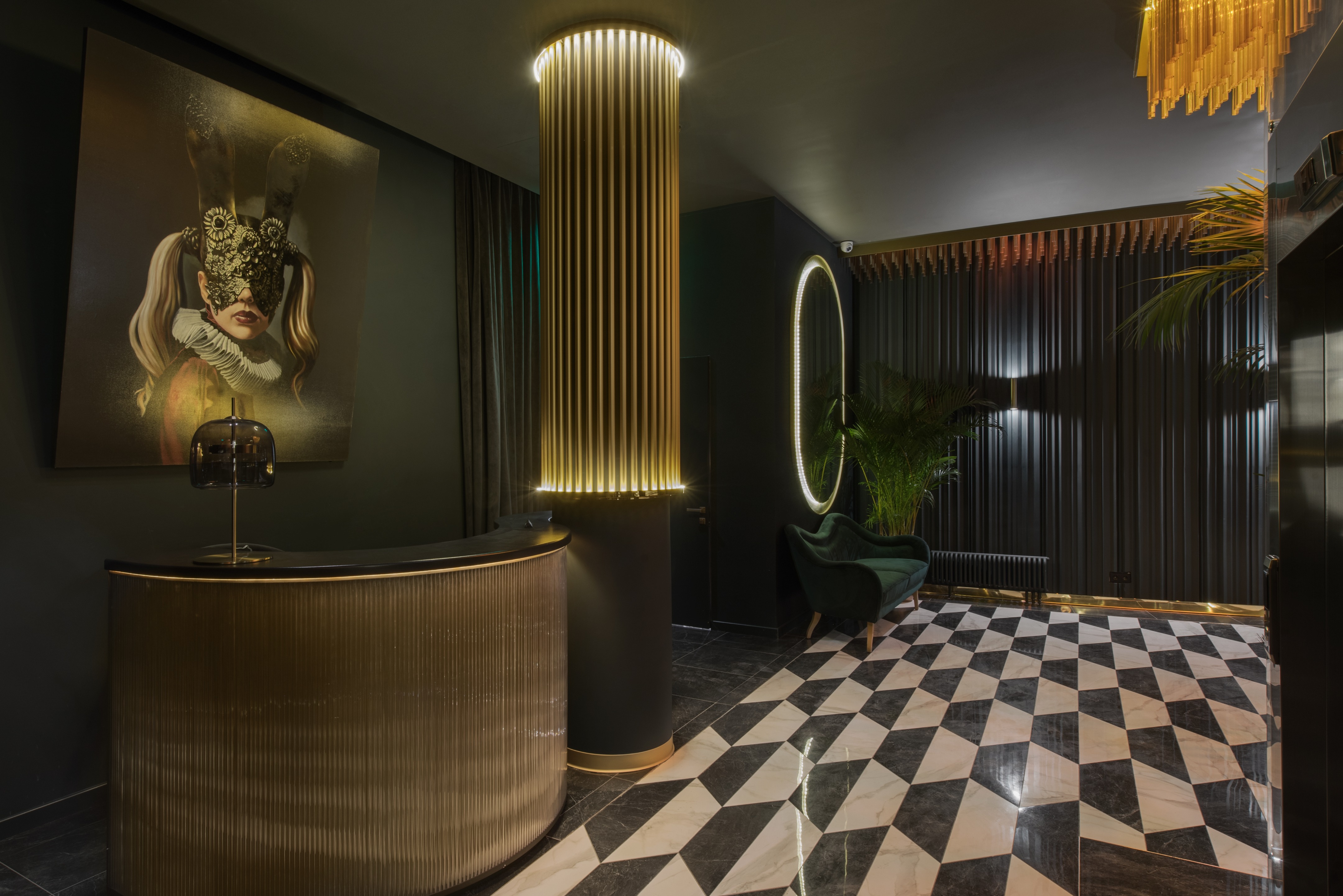 梦幻金碧 Gatsby 风格餐厅丨俄罗斯莫斯科丨ARCHPOINT bureau-4