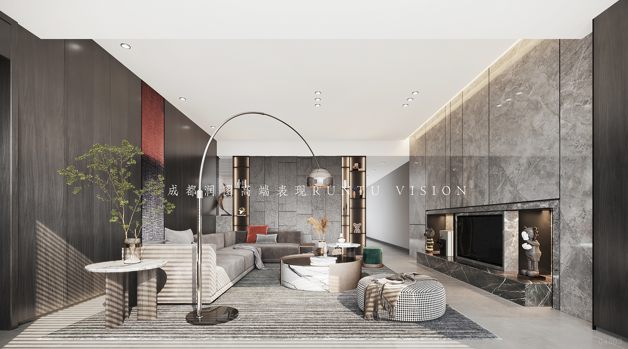 金色稻田家装设计丨中国成都丨润图设计-38