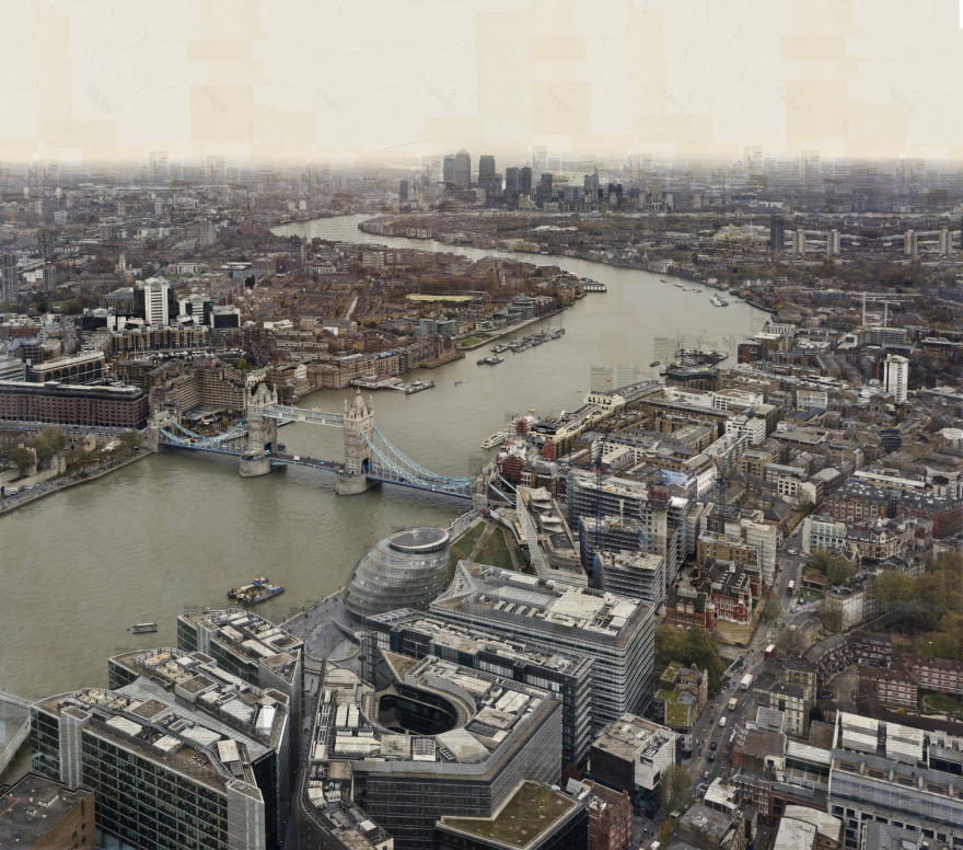 伦敦经典与现代建筑的视觉对话-11