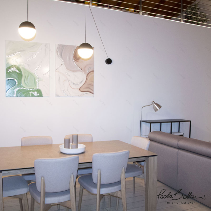 意大利私人别墅客厅设计-2