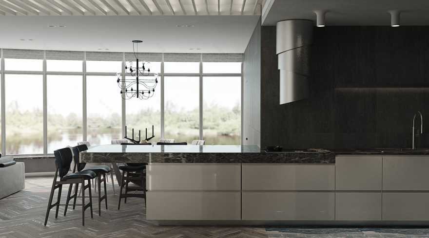 河畔丽景现代公寓设计-4