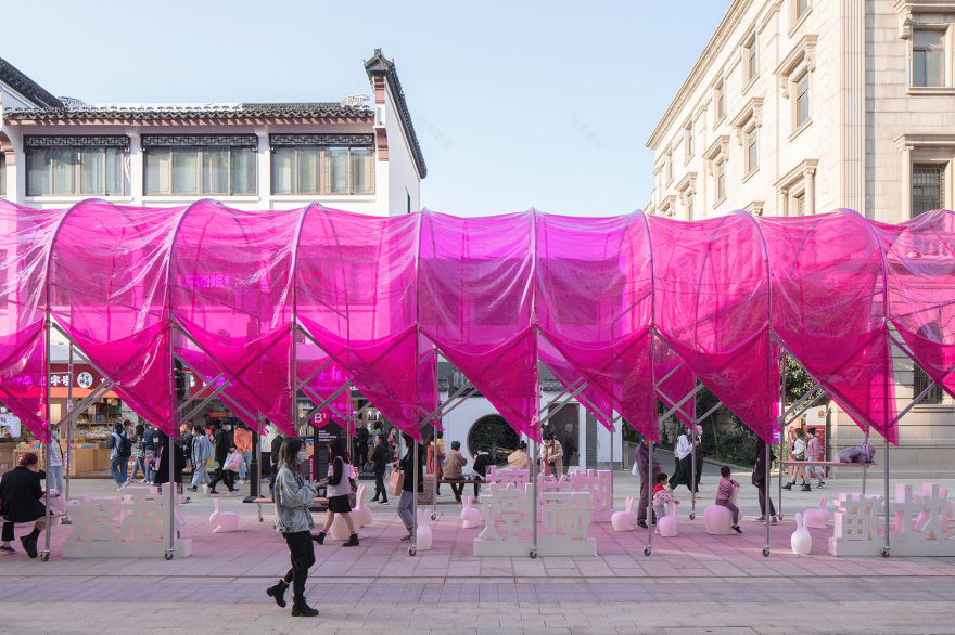 三色顶 · 激活城市空间的公共艺术装置丨中国苏州丨众建筑-11