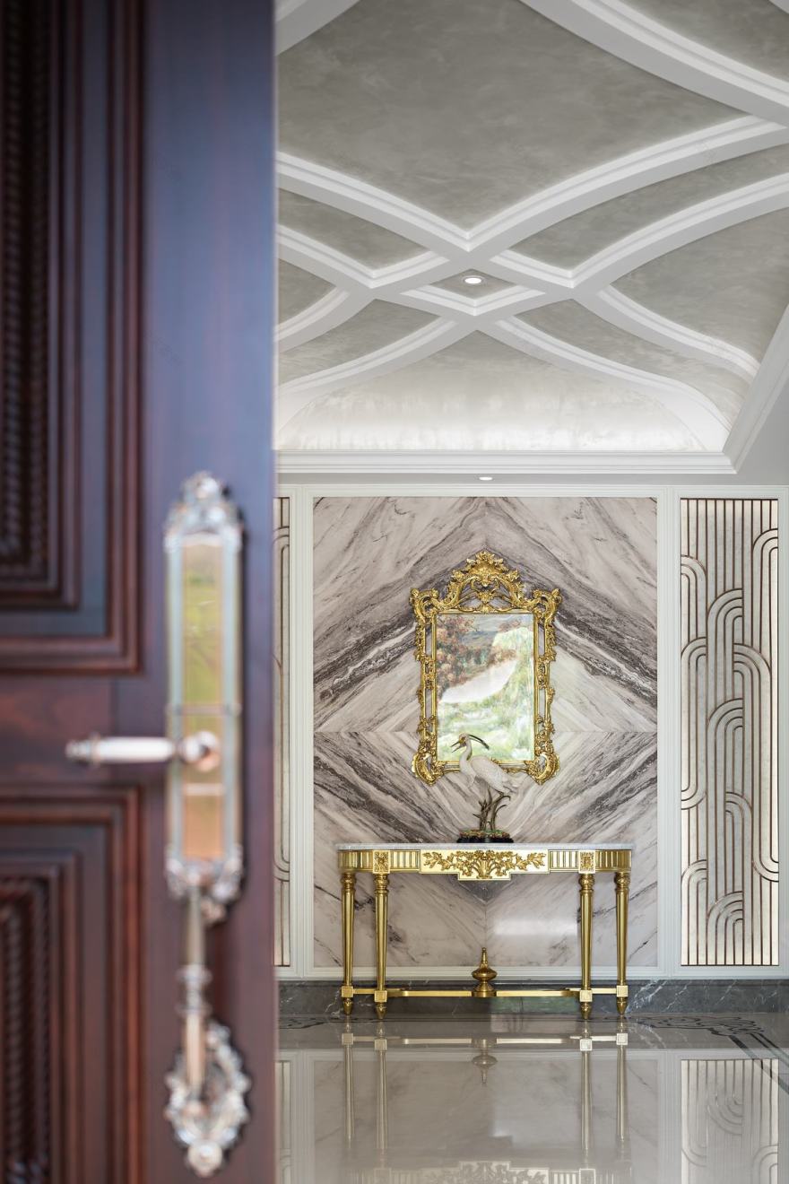 YORO 御融设计 | 雅墅美宅,新古典贵族风范-7