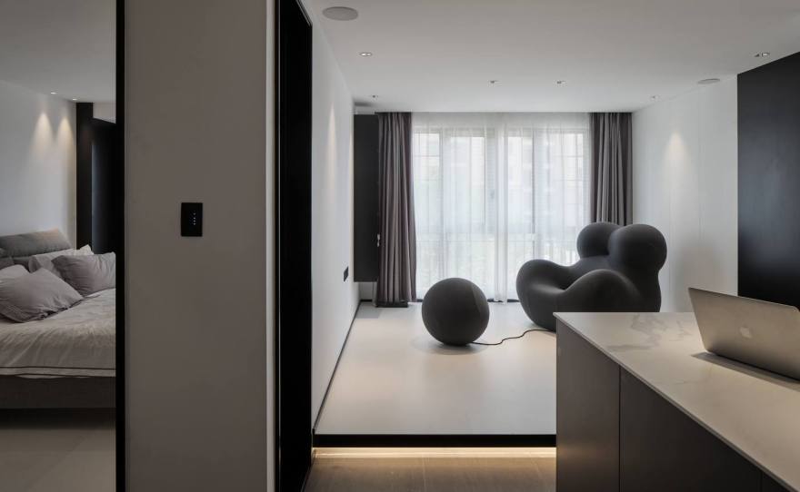 独居时光,编织一个人的梦——沈健 90 平米自由无拘束空间设计-28