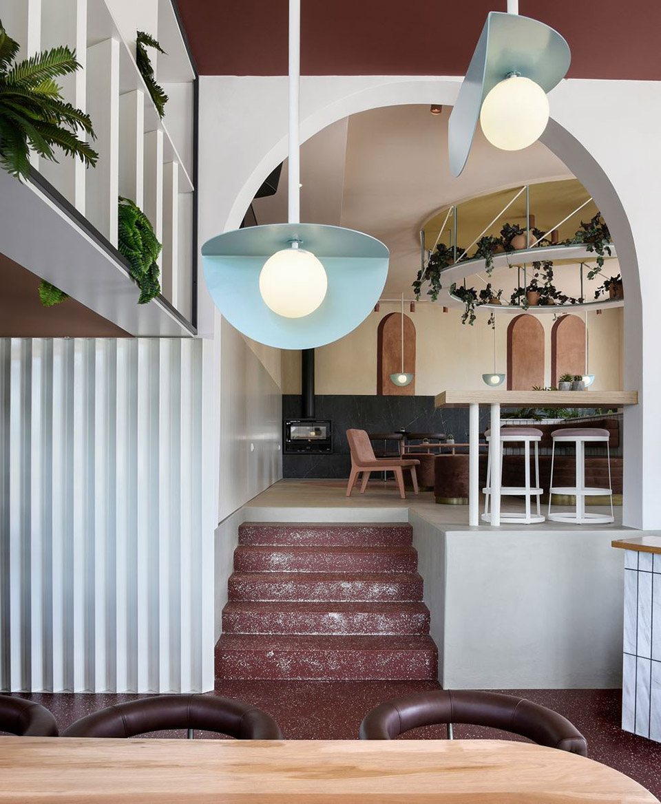 Lofos酒吧，希腊/拼贴风格的室内空间-48