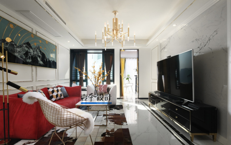 卢龙山庄 140㎡轻奢风-6